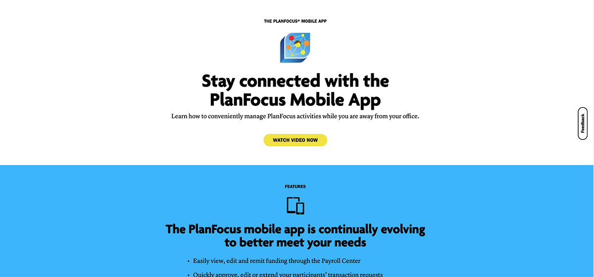 PlanFocus Mobile App